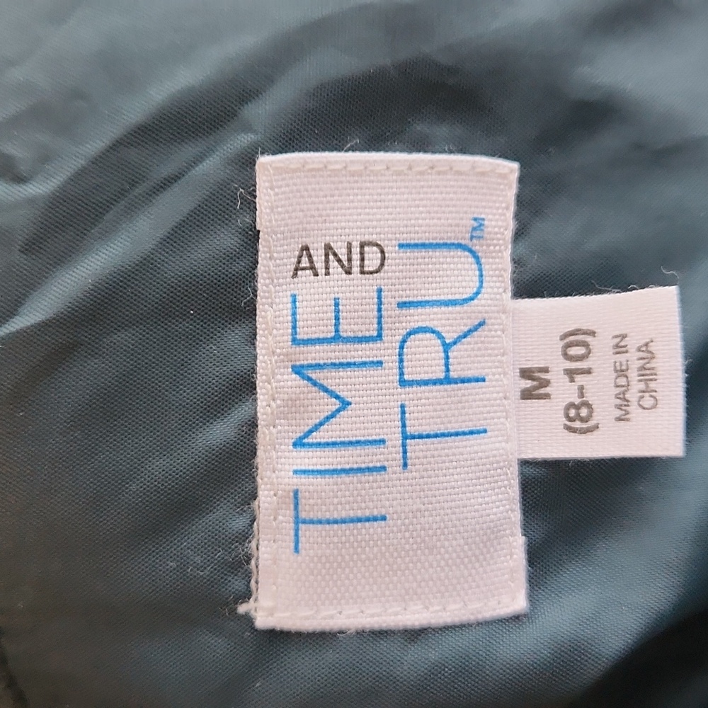 Time and Tru green packable puffer jacket - Picture 8 of 10